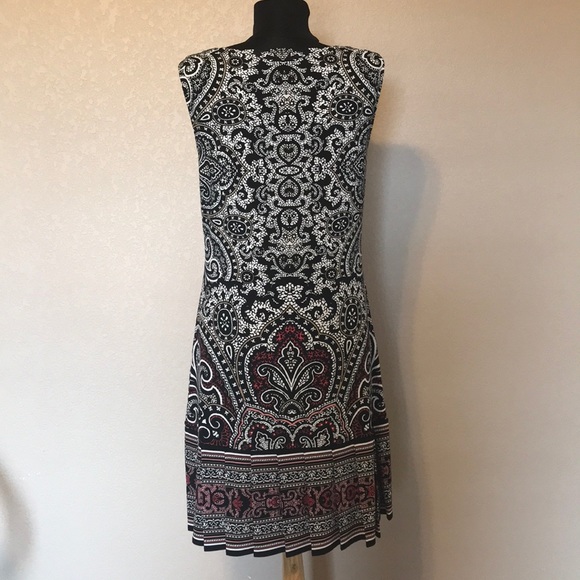 White House Black Market Swing Dress Sz S (4-6) - Picture 5 of 7